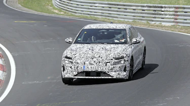 Audi A6 e-tron spy shots