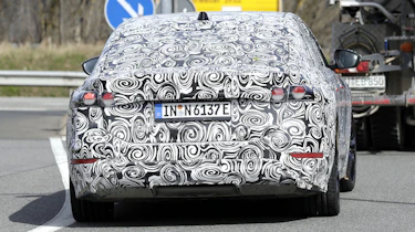 Audi A6 e-tron spy shots