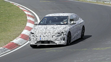 Audi A6 e-tron spy shots