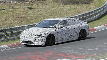 Audi A6 e-tron spy shots