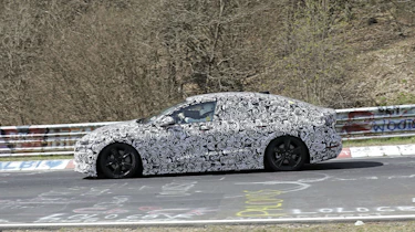 Audi A6 e-tron spy shots