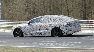 Audi A6 e-tron spy shots