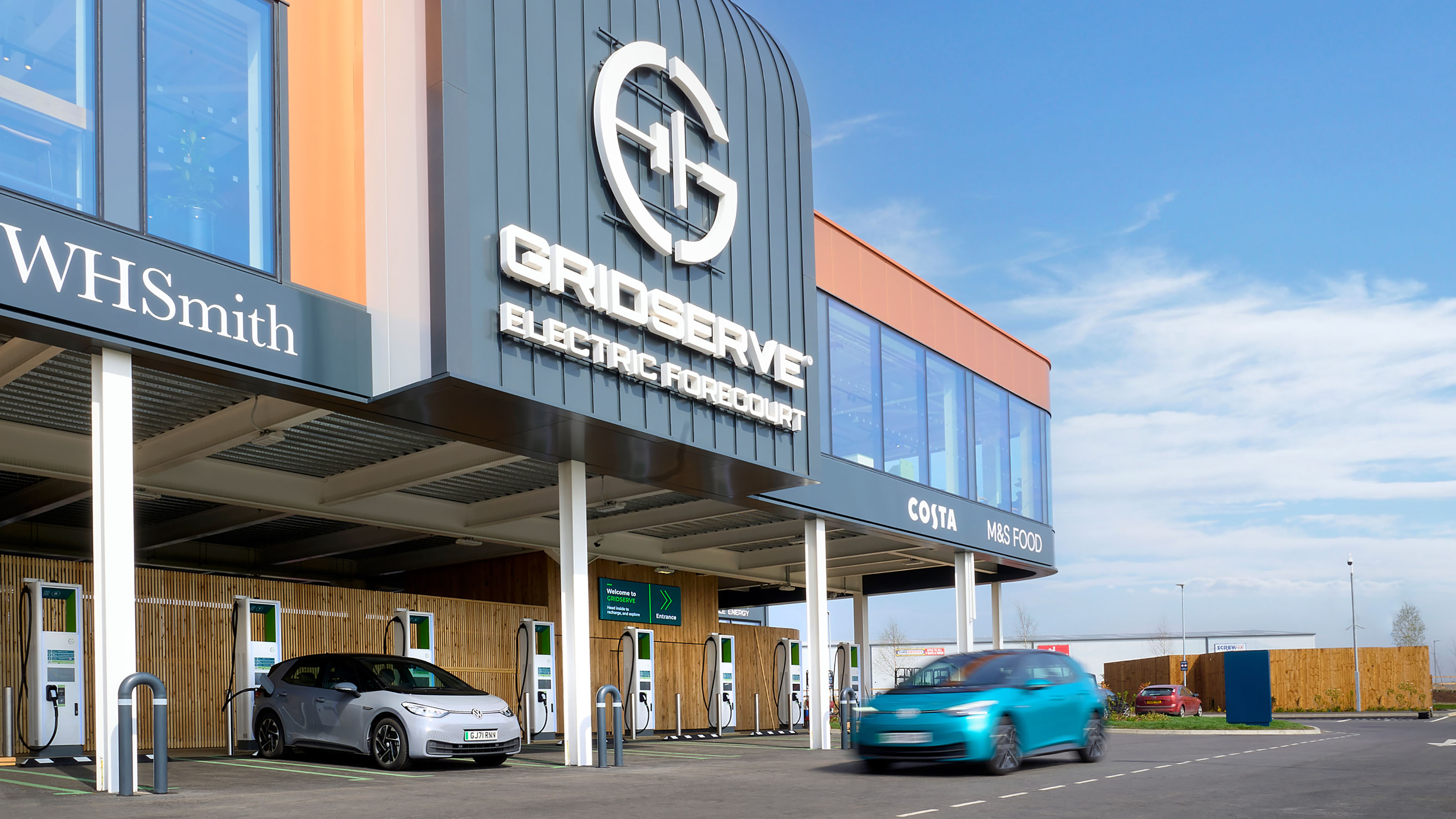 Gridserve Electric Forecourt Norwich