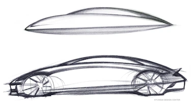 Hyundai Ioniq 6 teaser