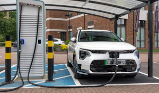 Kia Niro EV charging