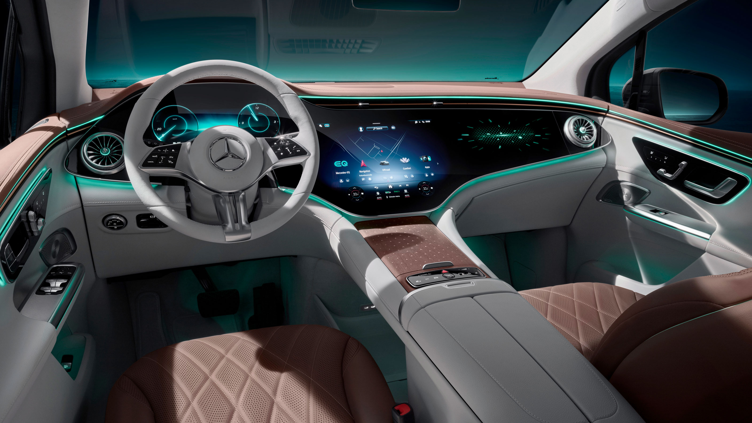 2022 Mercedes EQE SUV Interior 3