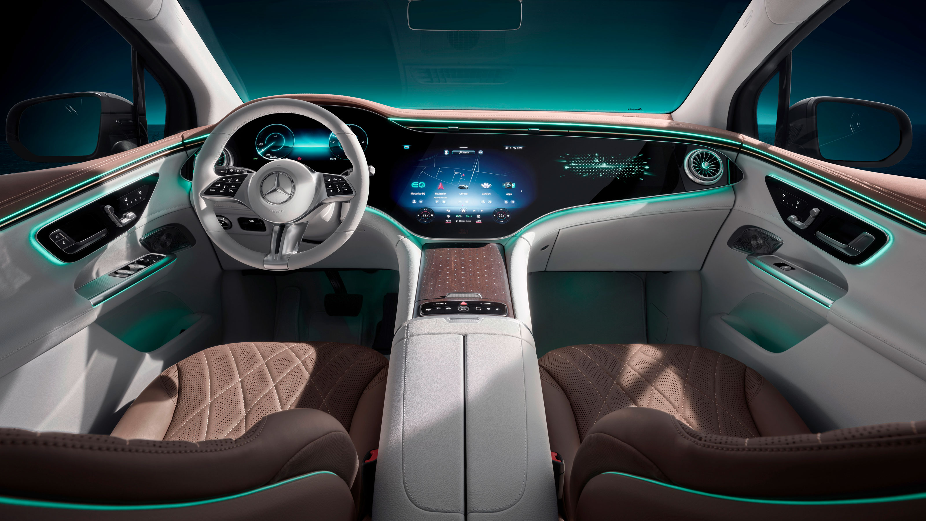 2022 Mercedes EQE SUV Interior