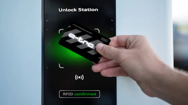 Audi e-tron charging card
