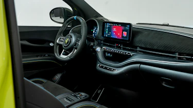 Abarth 500e studio interior