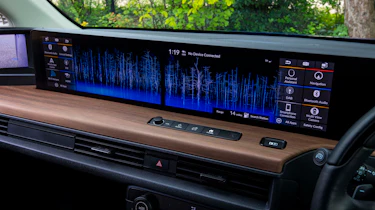 Honda e interior touchscreen