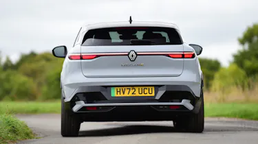 Renault Megane E-Tech driving