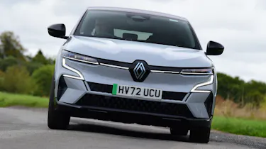 Renault Megane E-Tech driving