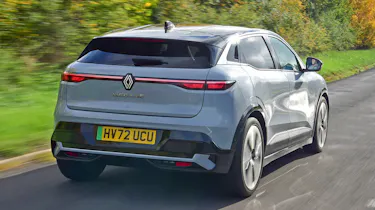 Renault Megane E-Tech driving