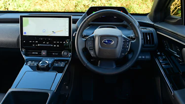 Subaru Solterra cockpit