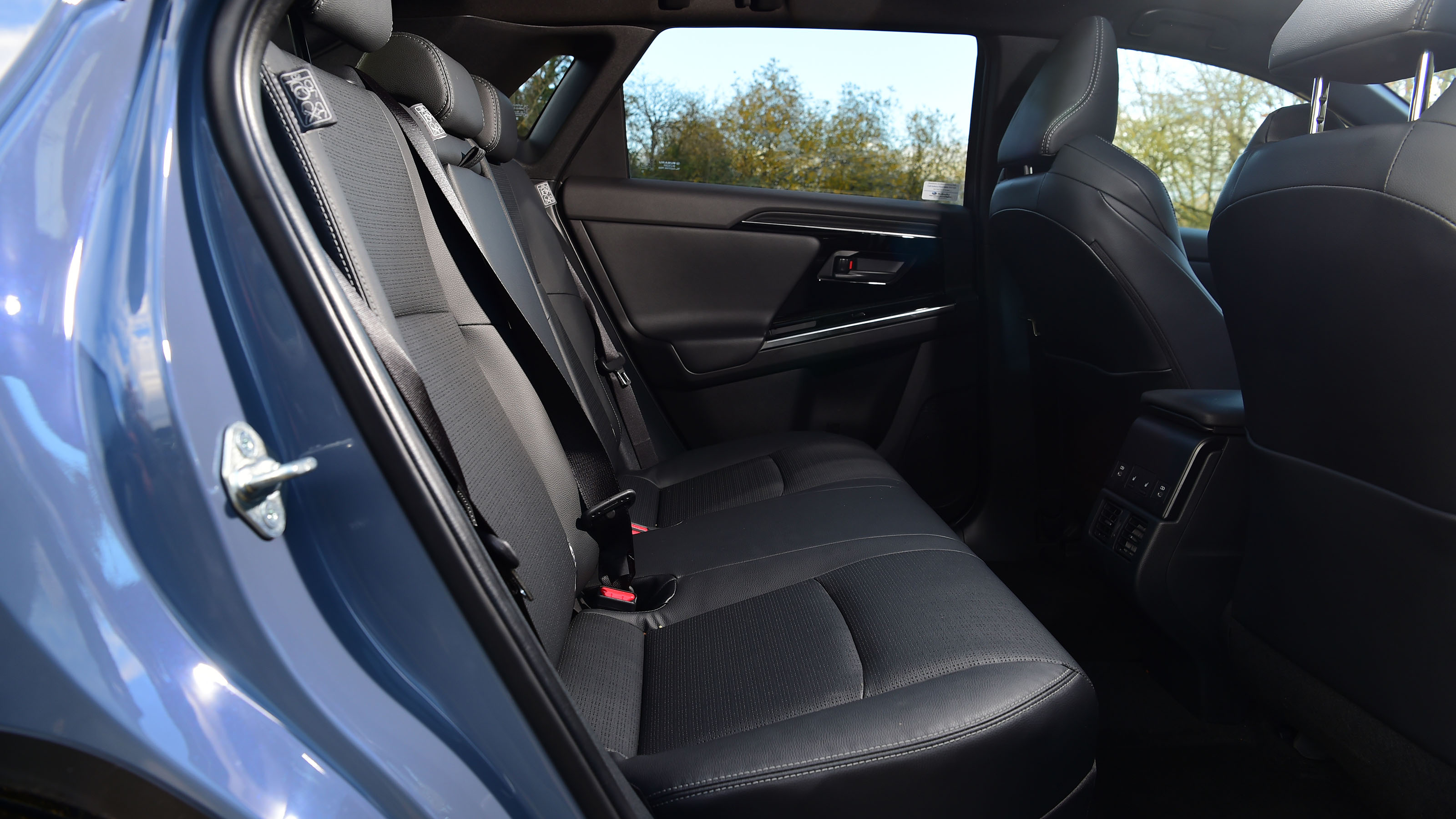 Subaru Solterra rear seats