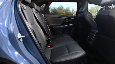 Subaru Solterra rear seats