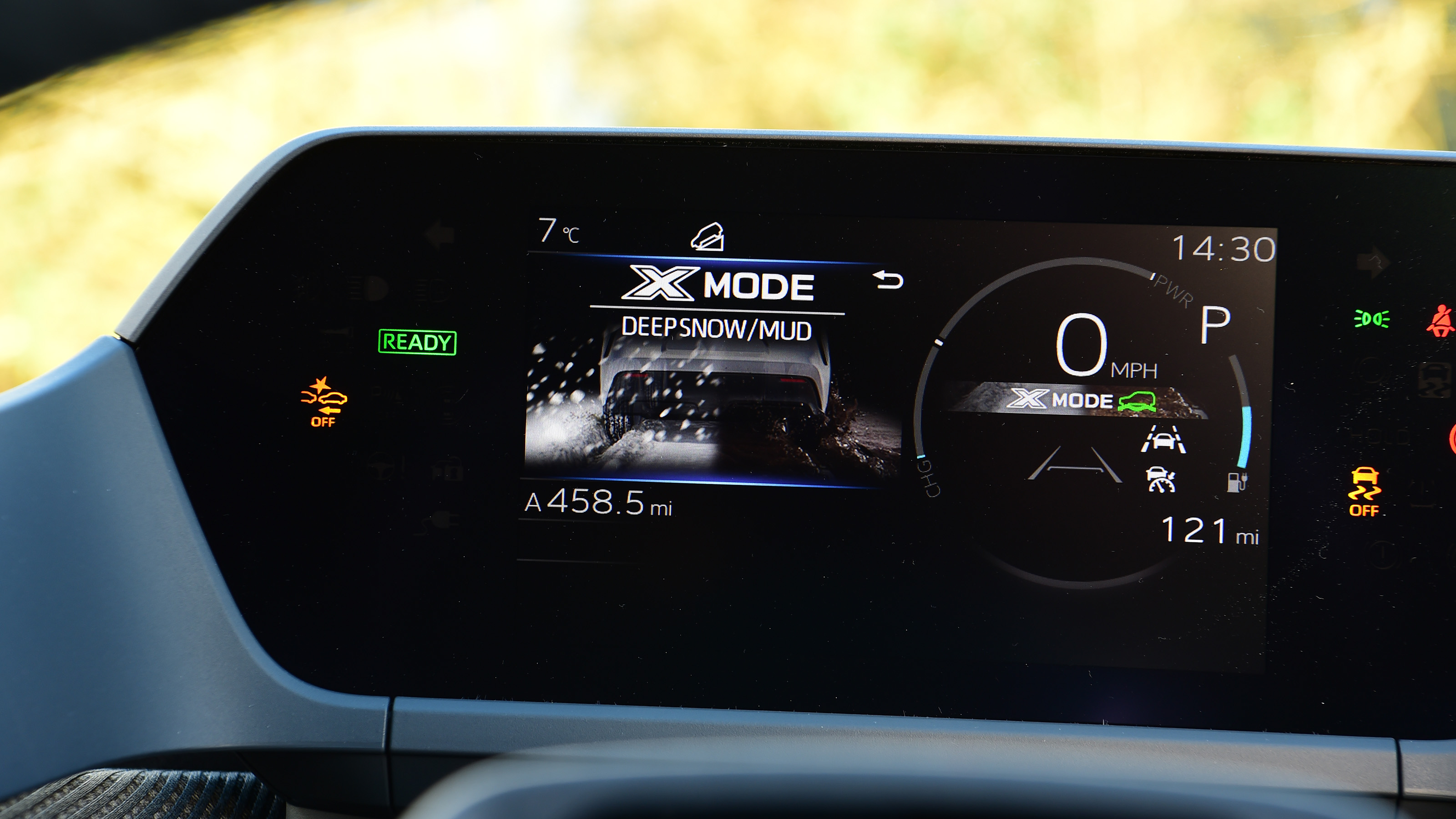 Subaru Solterra instrument panel