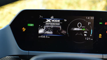 Subaru Solterra instrument panel