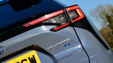 Subaru Solterra badge