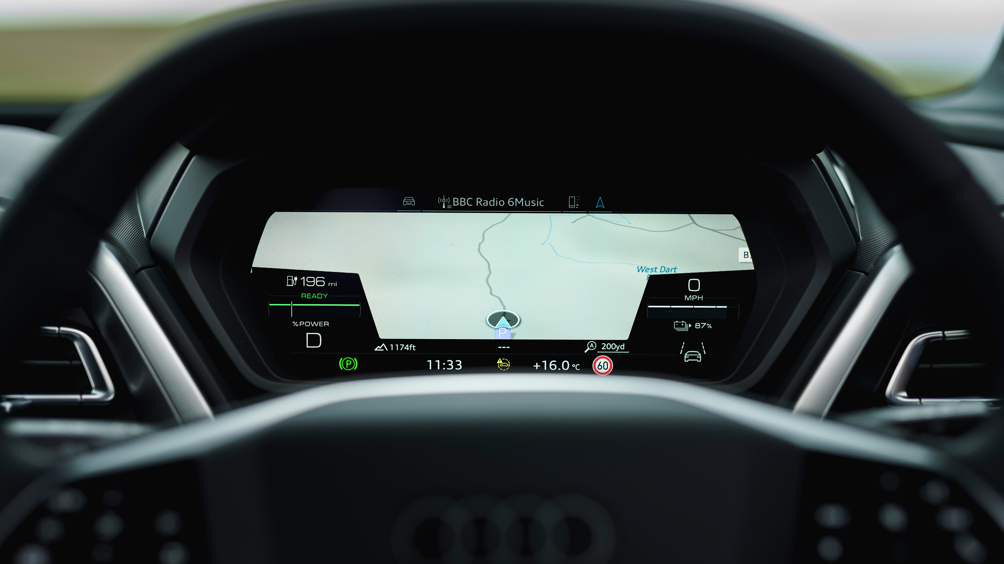 Audi Q4 50 e-tron quattro virtual cockpit