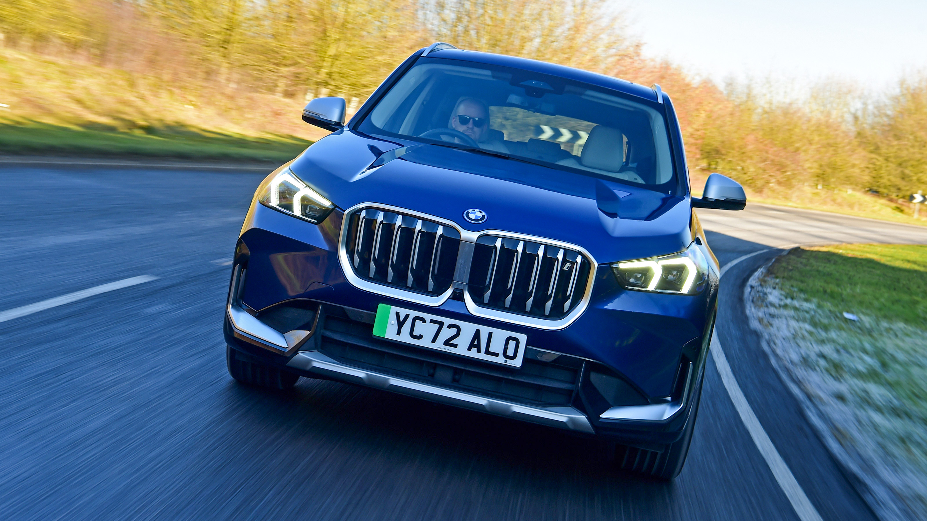 BMW iX1 xLine driving