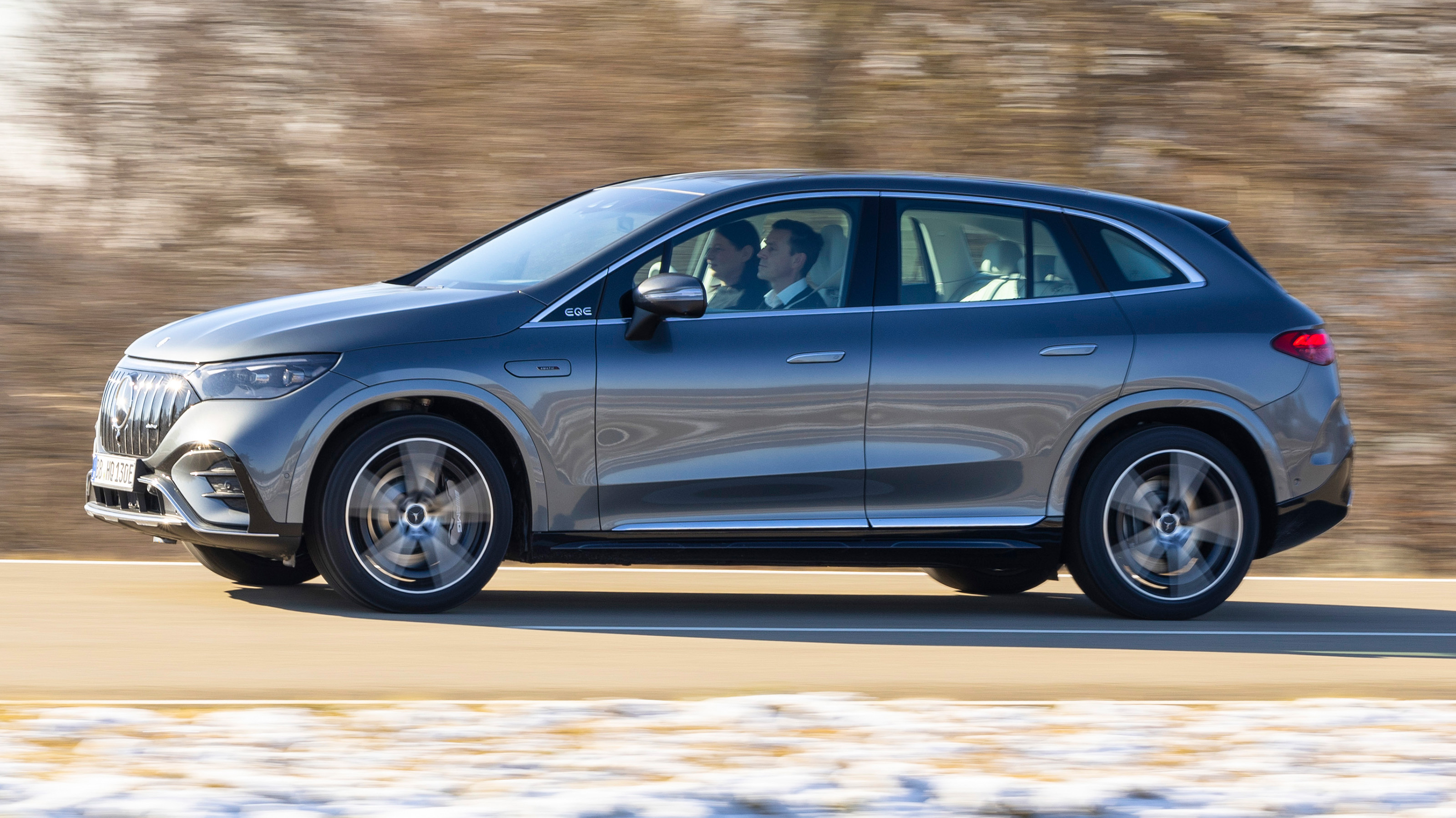 Mercedes-AMG EQE SUV passenger ride