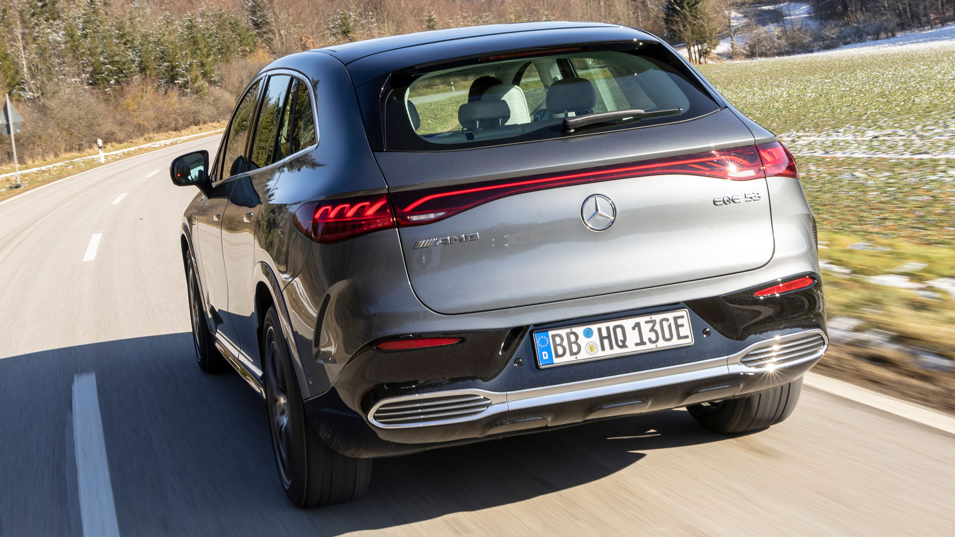Mercedes-AMG EQE SUV passenger ride
