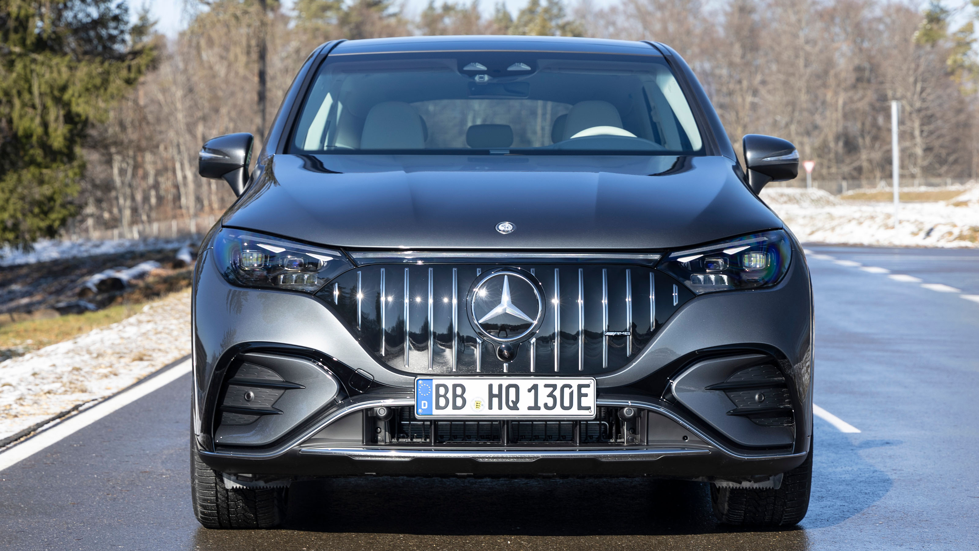 Mercedes-AMG EQE SUV passenger ride