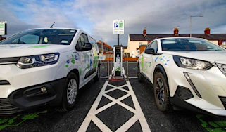 Swarco charging hub wales
