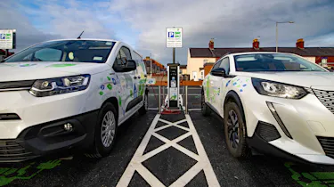 Swarco charging hub wales