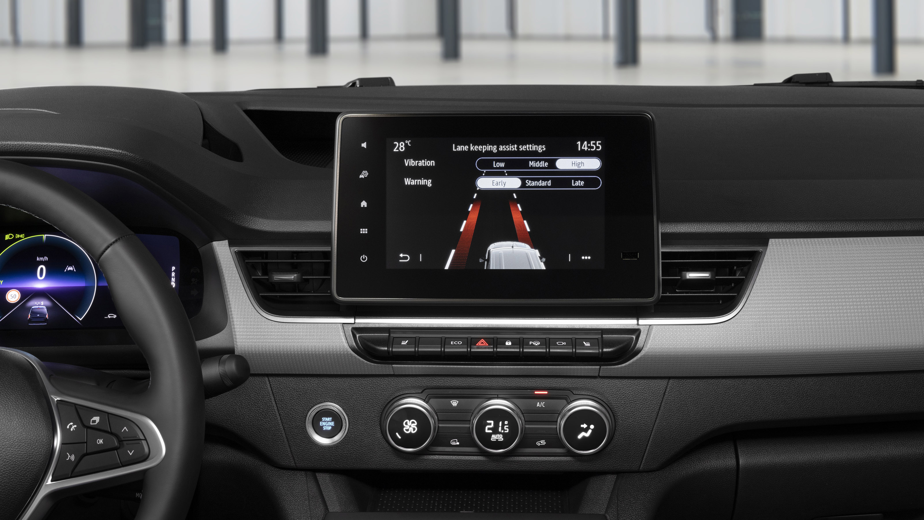 Nissan Townstar - touchscreen