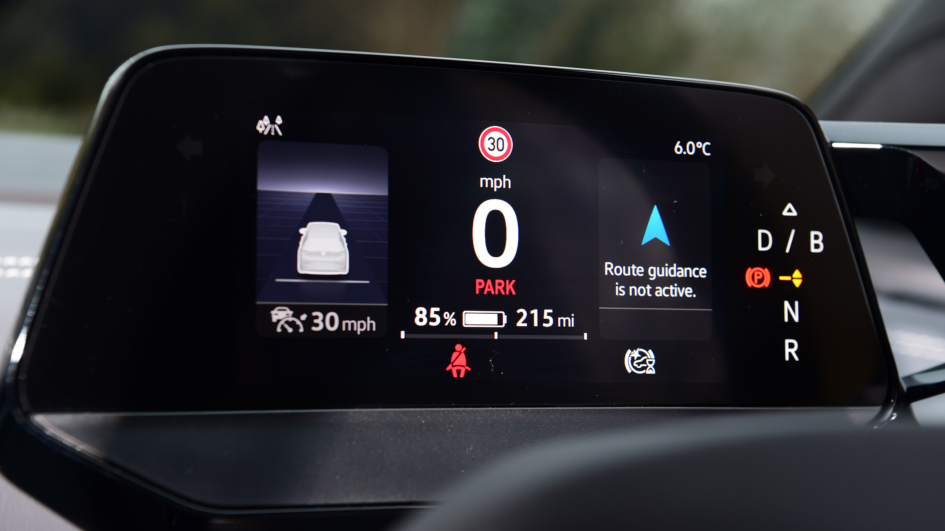 Volkswagen ID.4 SUV - dials
