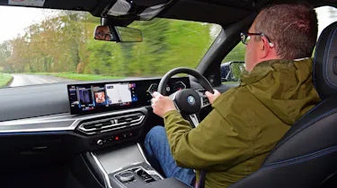 2023 BMW 330e - driving