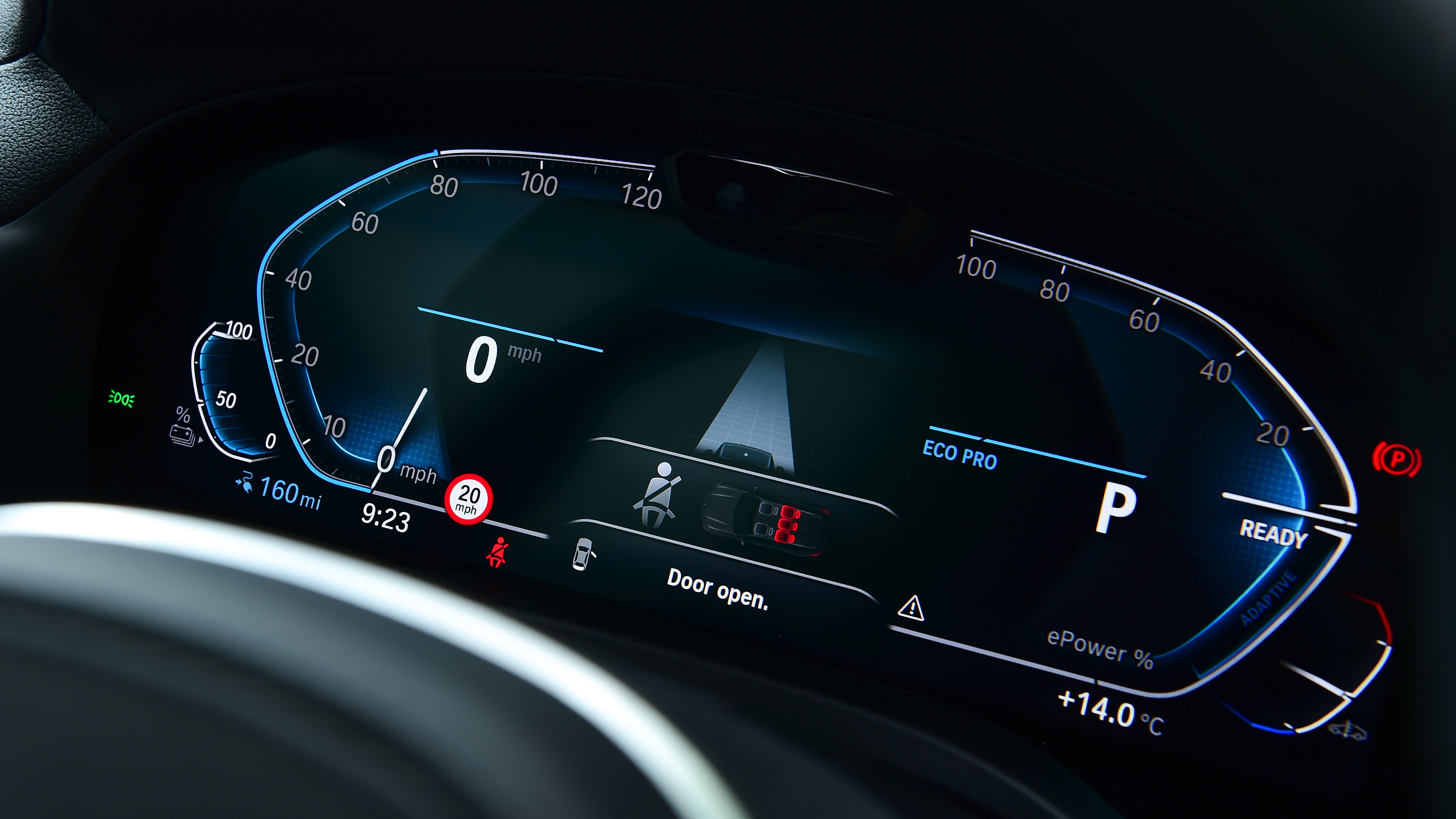 BMW iX3 - dials