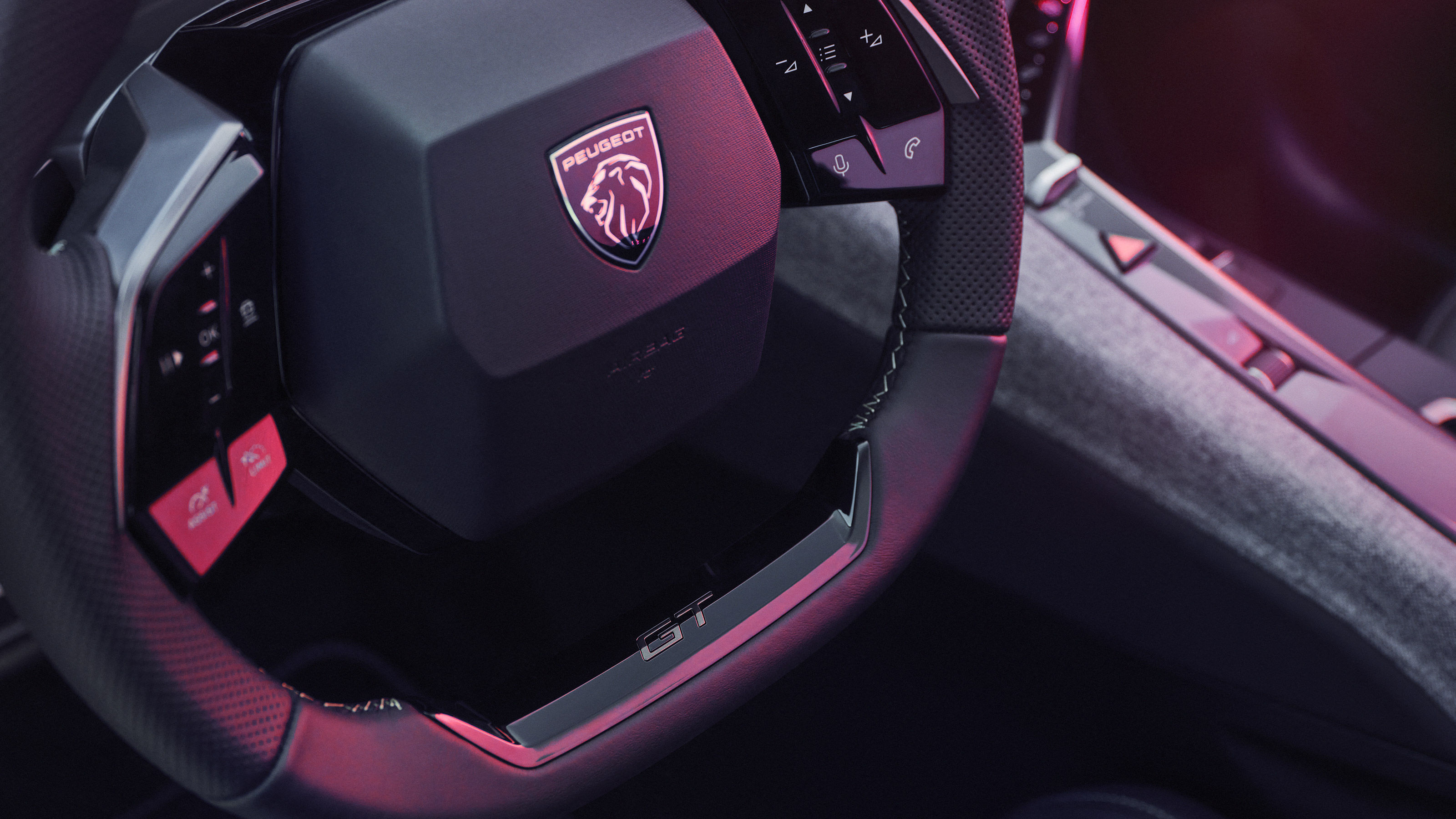 Peugeot e-3008 - steering wheel