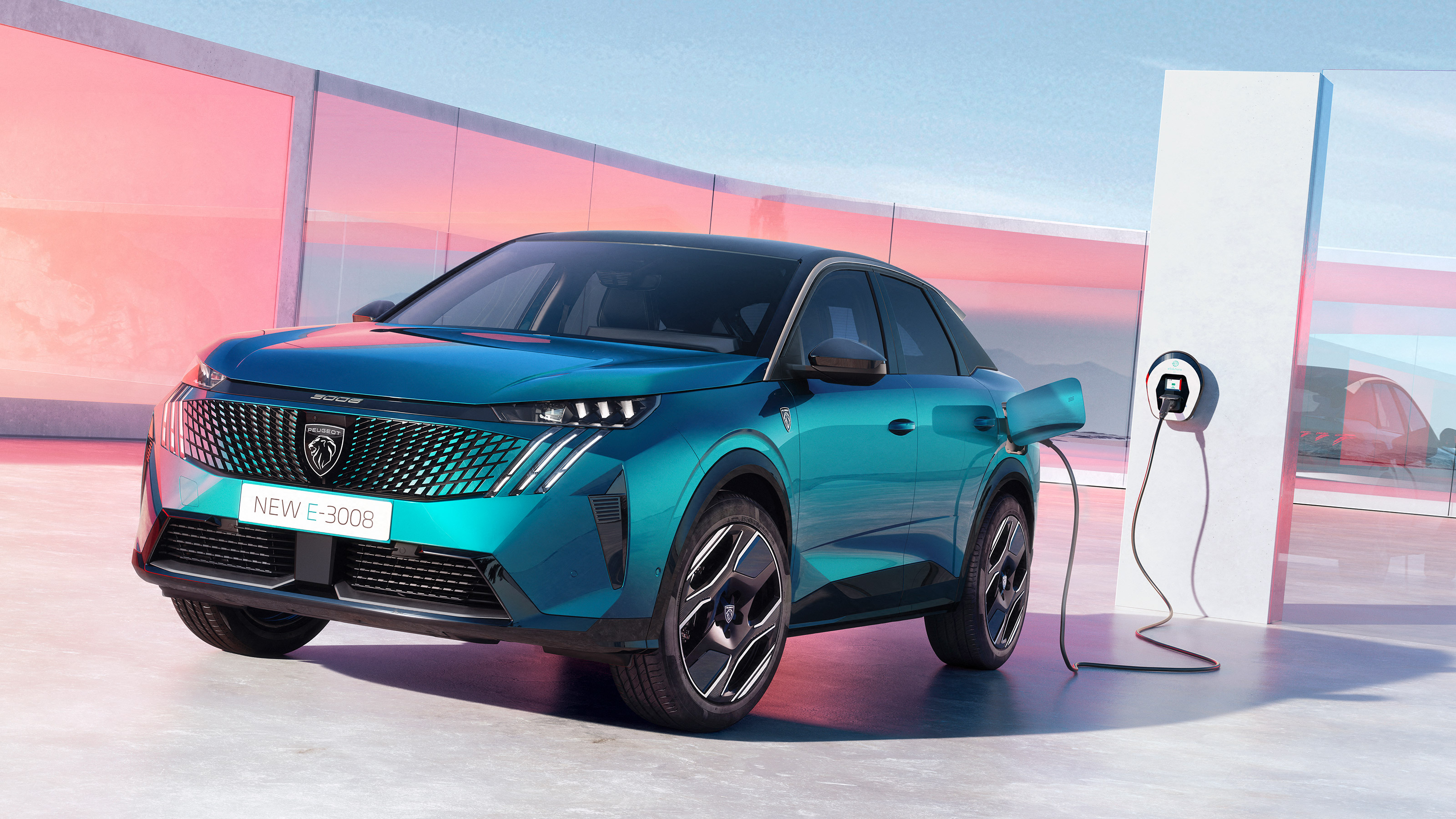 Peugeot e-3008 - charging