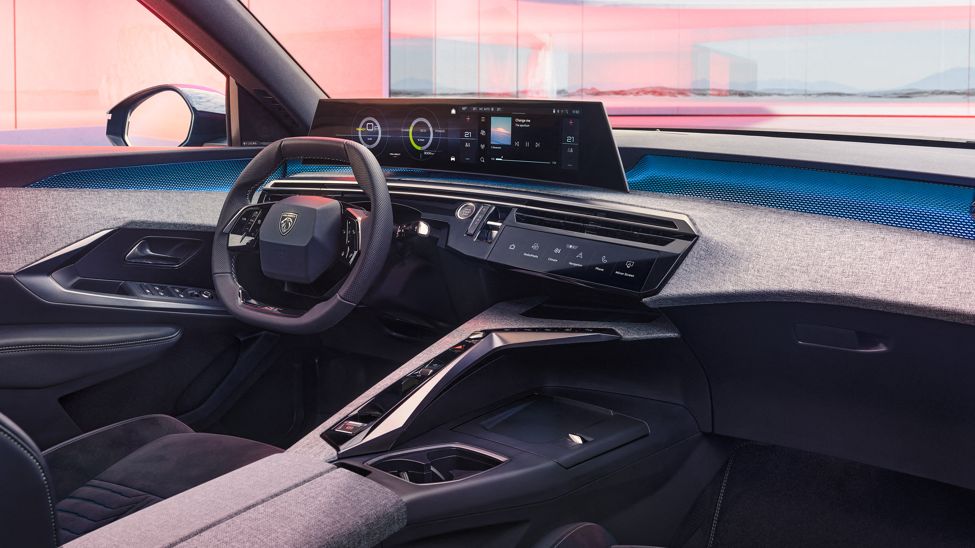 Peugeot e-3008 - interior