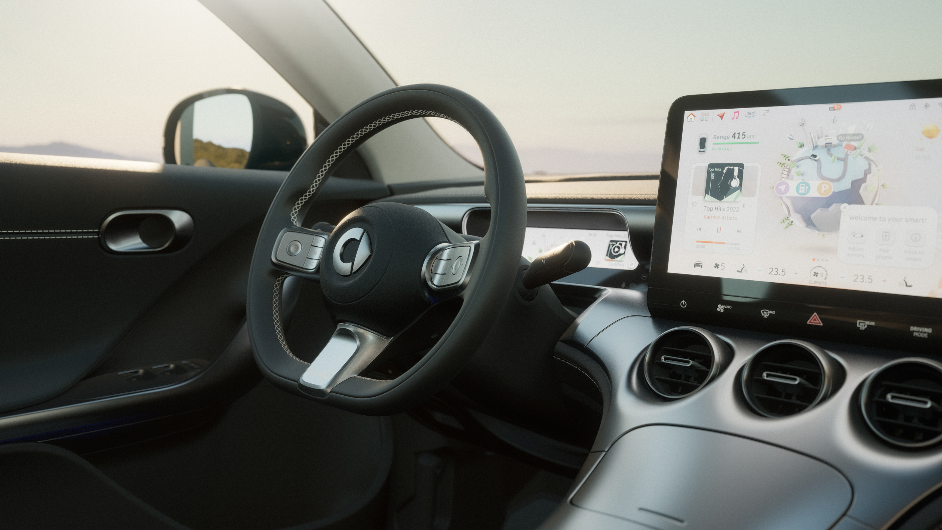 Smart #3 - interior