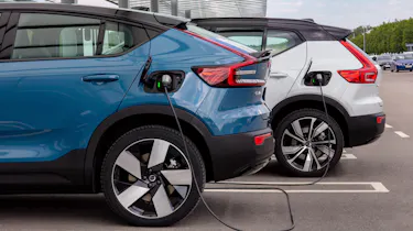 Volvos charging