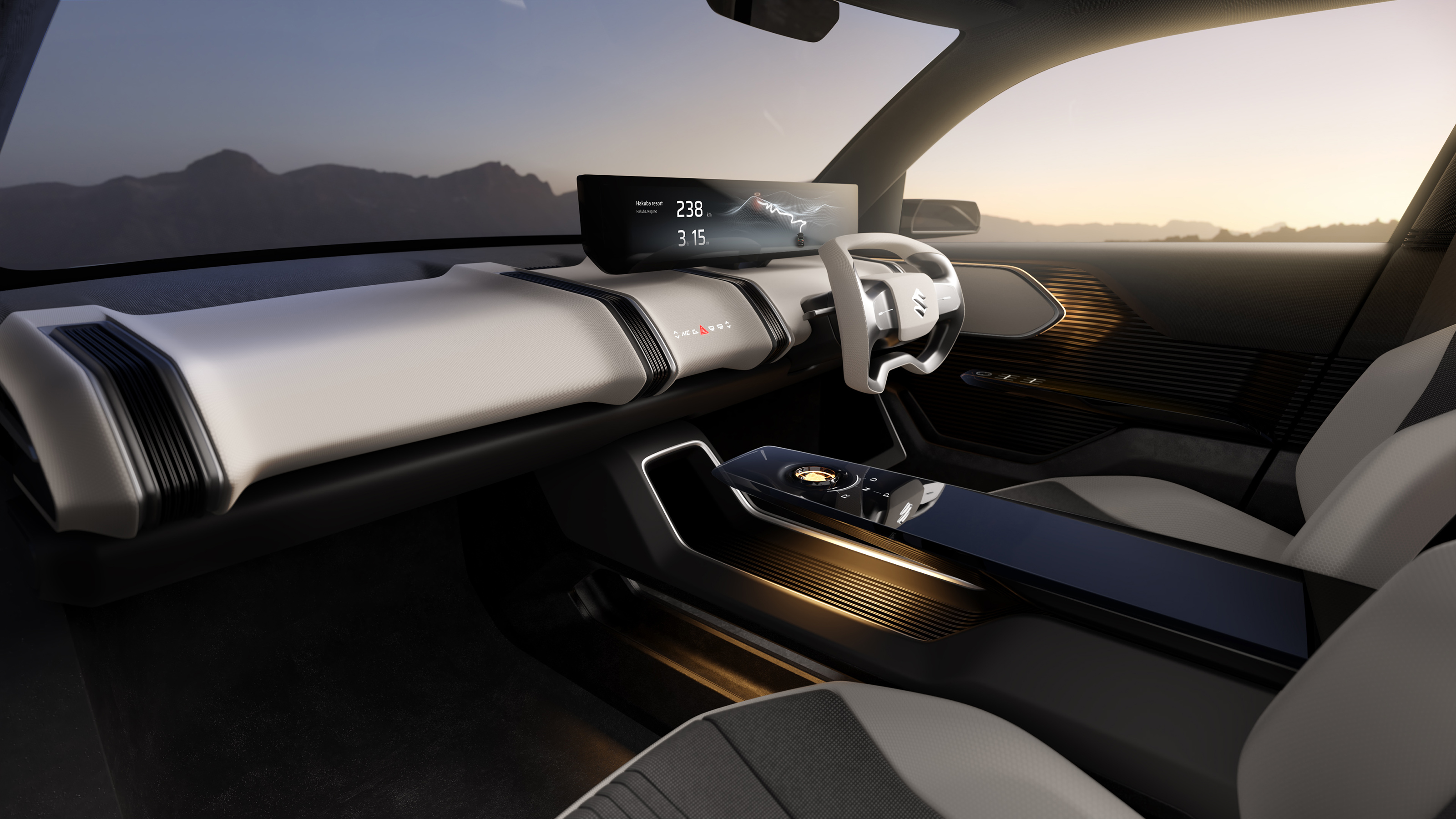 Suzuki eVX - interior