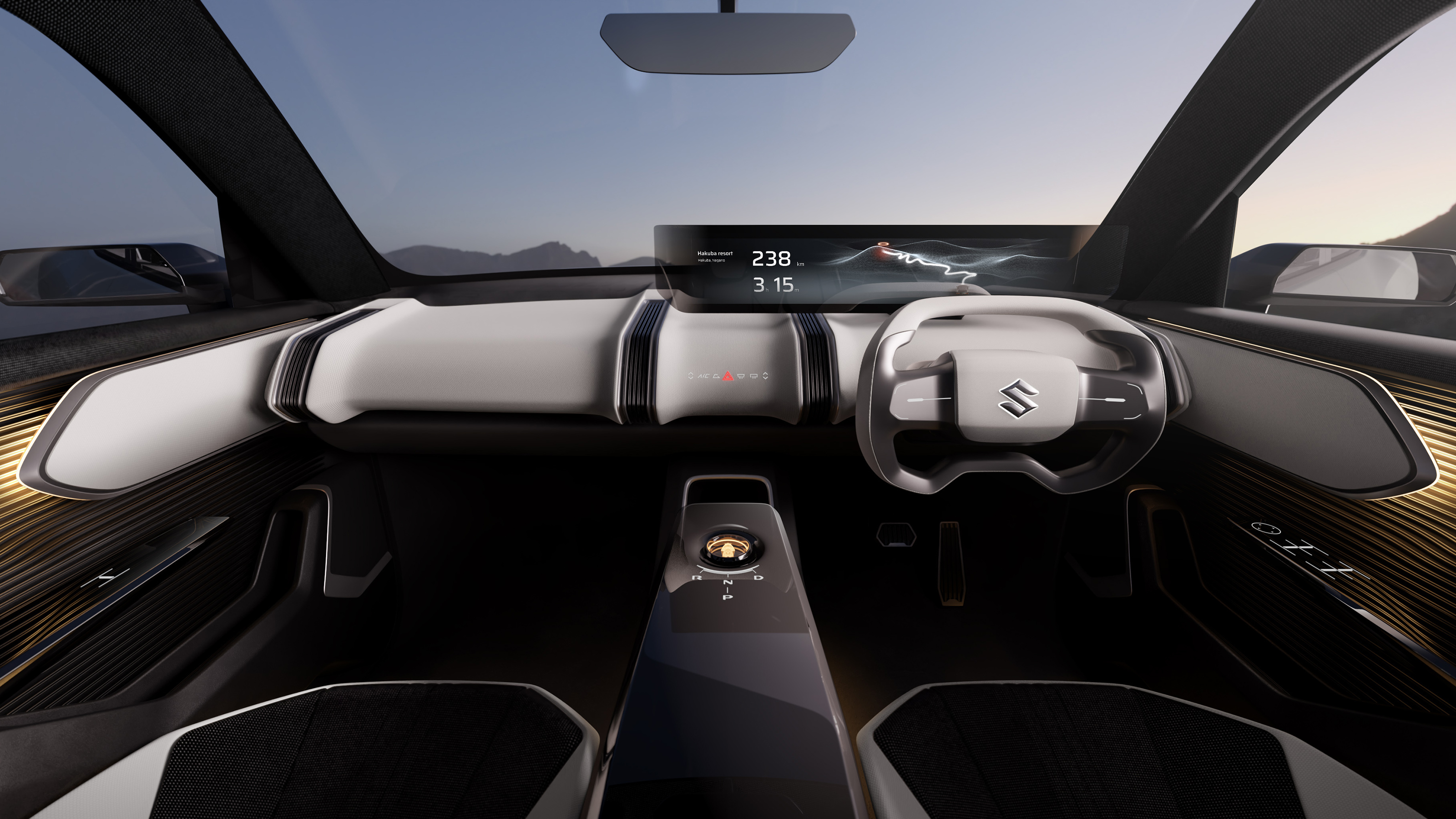 Suzuki eVX - dashboard