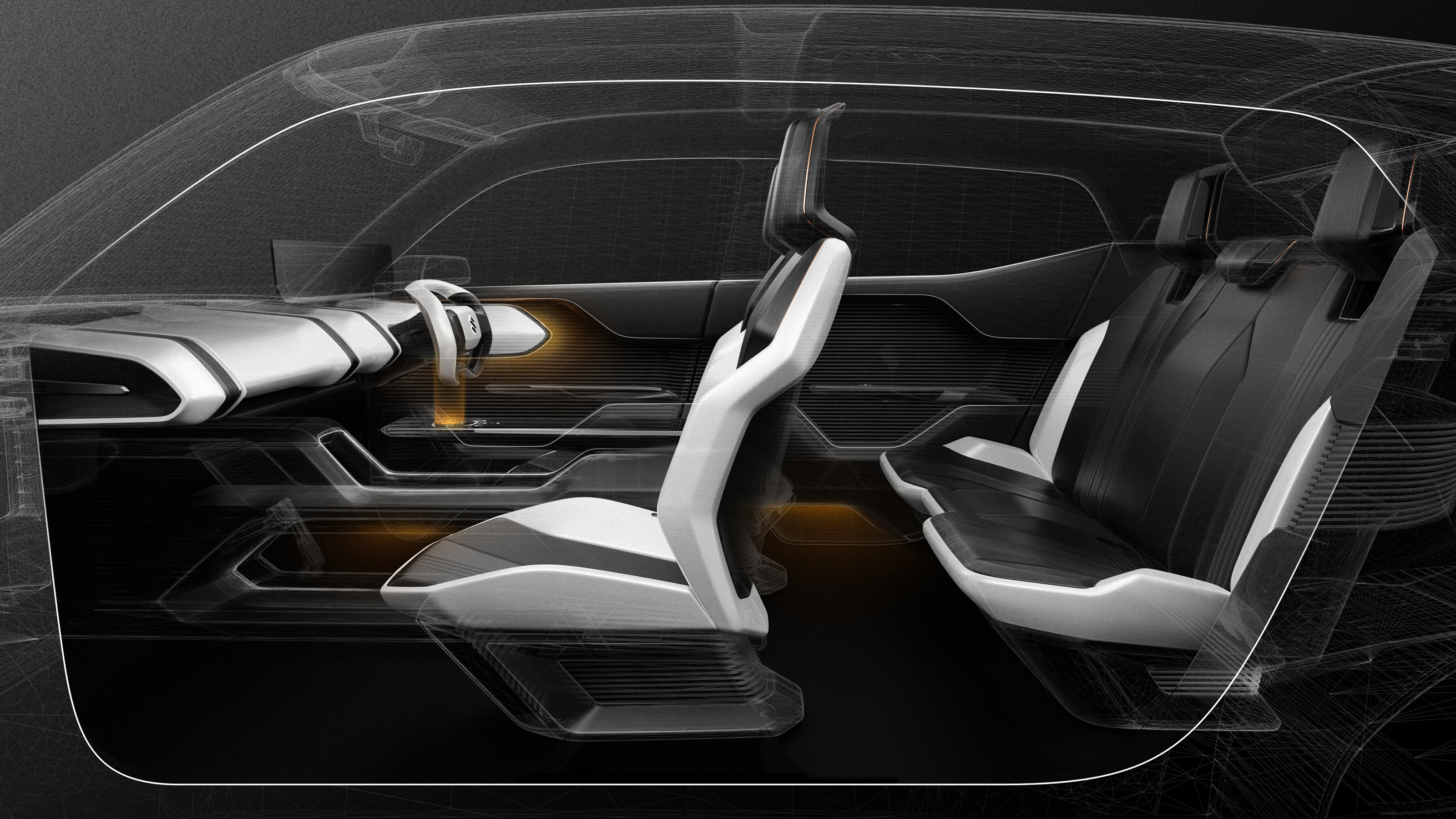 Suzuki eVX - seats
