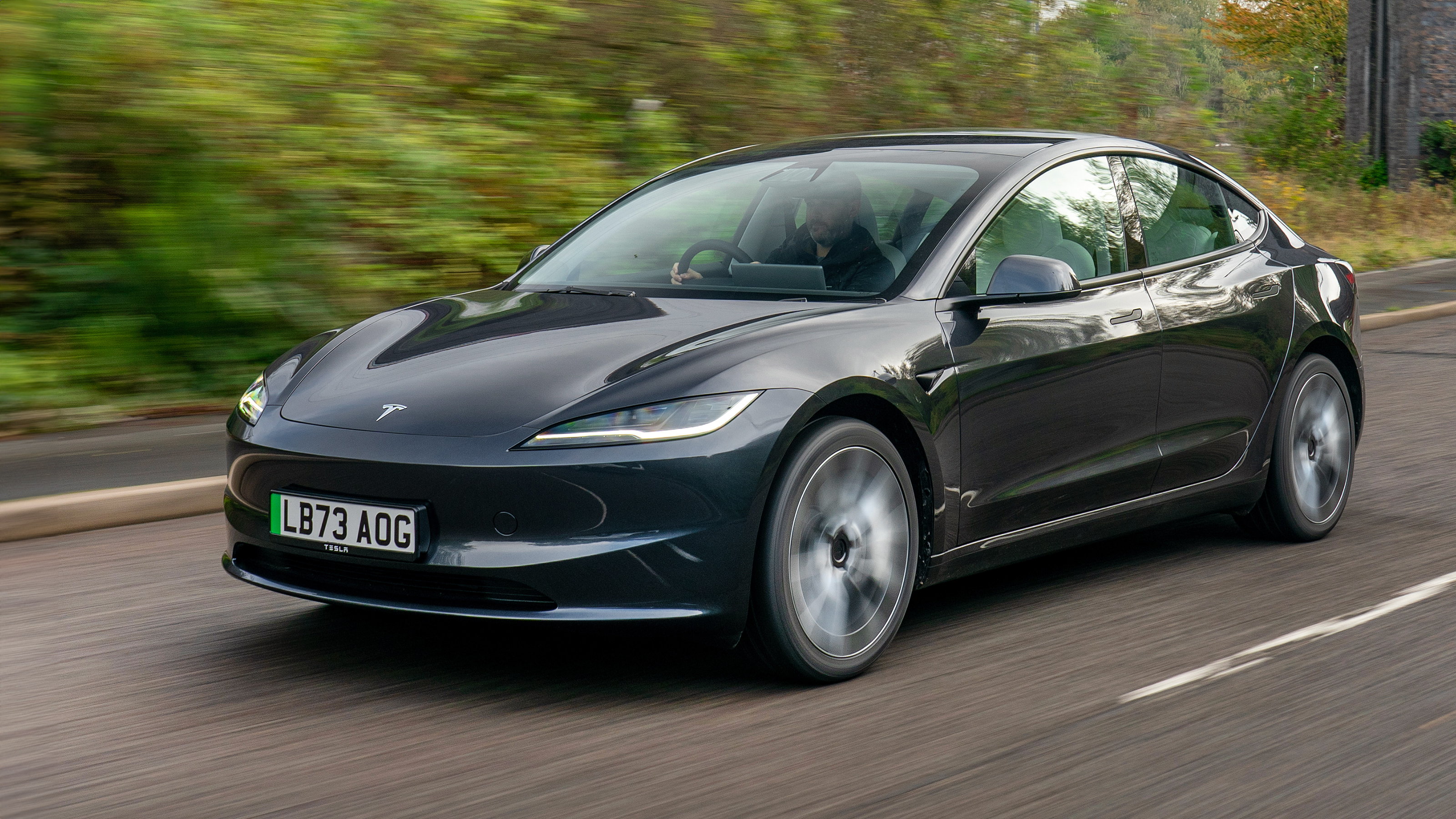 Tesla Model 3 - front tracking