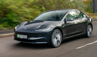 Tesla Model 3 - front tracking