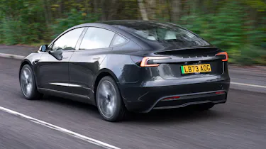 Tesla Model 3 - rear tracking
