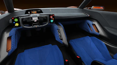 Toyota FT-Se - interior render