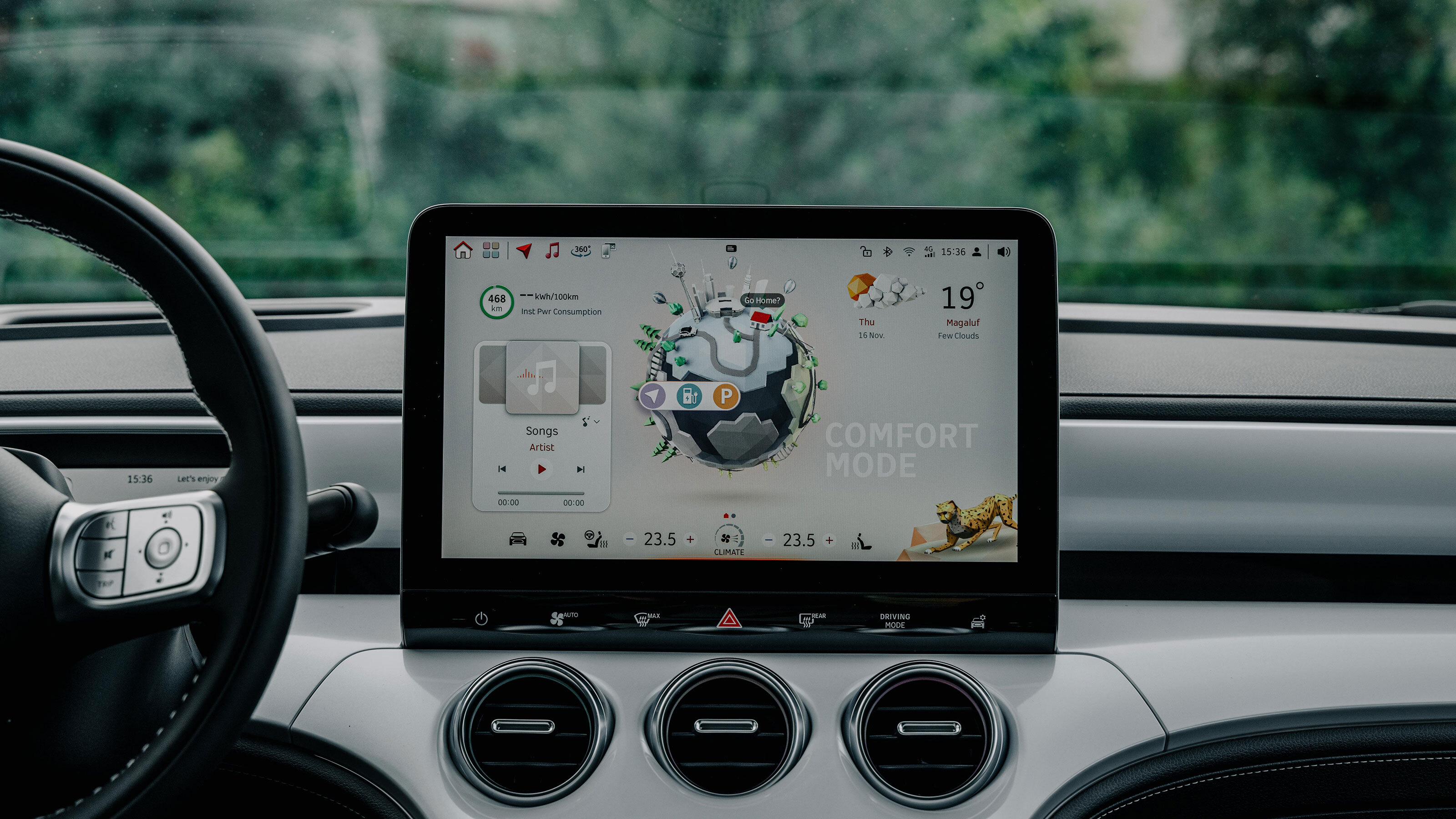 Smart #3 - touchscreen