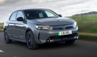 Vauxhall Corsa Electric - front tracking