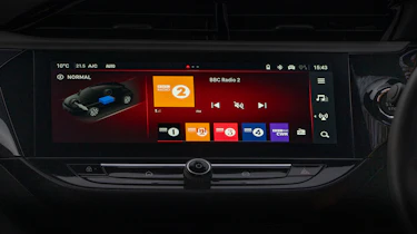 Vauxhall Corsa Electric - touchscreen