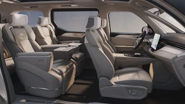Volvo EM90 reveal - seats